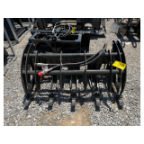 2026 GIYI Unused MCLG60 Mini-Skidsteer Curved Log Grabber