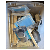 Lot - Assorted Hinges and Wheels