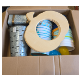 Lot - Easter Buckets and Decor