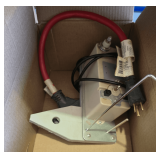 Lot - Electrical Sewing Bobbin Winder and Extension Cord Adapter