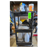 Luxor Rolling Cart with Contents