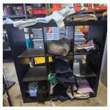 9 Slot Storage Bin with Contents