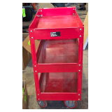 US General Red Service Cart