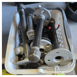 Lot - Assorted Pipe Shelf Brackets