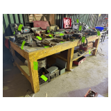 Large Wood Work Table