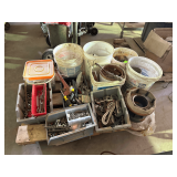 Pallet - Assorted Tools, Bolts, Pins, misc