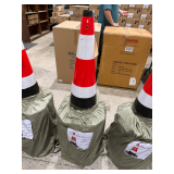 20 Safety Traffic Cones, 15in x 27in