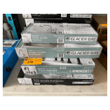 (4) Assorted Glacier Bay Faucets