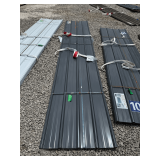 (30) New Grey Metal Roof Panels, 16ft L x 3ft W