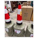 20 Safety Traffic Cones, 15in x 27in