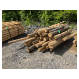 Untreated Wood Posts