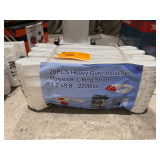 20 Heavy-Duty Industrial Polyester Lifting Strap, 1.2in x 9.8ft, 2200lb Capacity