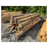 Untreated Wood Posts