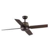 (2) Progress Lighting P2590-129 56in 4-Blade Fan in Architectural Bronze