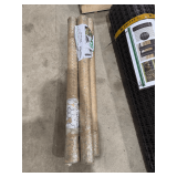 4 Rolls - Rust-Resistant Galvanized Steel Wire Mesh, 3.3ft H x 164ft L/Roll, 656ft Total Length