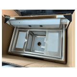 Kool More 38in Stainless Steel One Compartment Commercial Sink, SA141611-12B3
