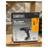 New Master Mechanic 12V Cordless Drill with Battery and Charger