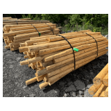 Untreated Wood Posts