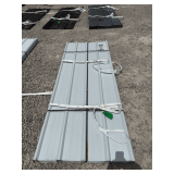 (70) New White Metal Roof Panels, 8ft L x 3ft W