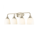 (3) Millennium Alberta 4-Light Vanity Modern Gold