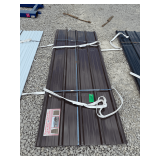 (30) New Brown Metal Roof Panels, 8ft L x 3ft W
