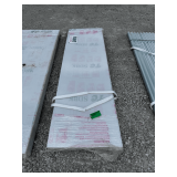 (20) New Multi-Wall Polycarbonate Pane in Clear, 8ft L x 27in W, 6mm