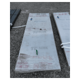 (20) New Multi-Wall Polycarbonate Pane in Clear, 8ft L x 35in W, 6mm