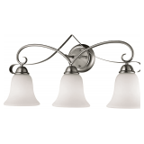 (2) Elk Lighting 1003BB/20 Thomas Vanity Light, 24W X 7D X 11H, Brushed Nickel