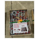 (30) Heavy-Duty D-Ring Shackle Set, (10) 4400lb, (10) 10500lb, (10) 14500lb