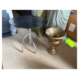 Side Table and Decorative planter