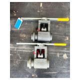 Lot - (2) Mogas Severe Service Ball Valves