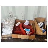 Lot - Assorted Parts: Silicone Gaskets, Welding Electrodes, and Solenoid Valve