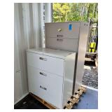 Lot - (2) Filing Cabinets