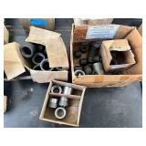 Lot - Assorted Industrial Pipe Fittings and Couplings