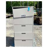 Lot - (2) Filing Cabinets