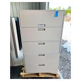 Lot - (2) Filing Cabinets