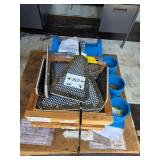 Lot - Industrial Perforated Metal Plates