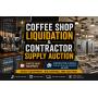 Coffee Shop Liquidation & Contractor Supply Auction