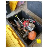 Lot- Skil Drill Press, Mini Scroll Saw, Tile Cutter