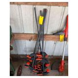 Lot (6) Clamps