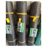 Black Plastic Mesh Safety Fencing Roll