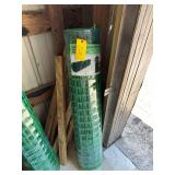 Green Vinyl Coated Metal Welded Wire Fence Roll
