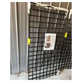 Black Metal Rail - 5 Pack