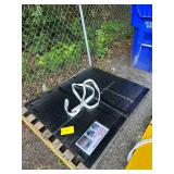 Black Steel Diamond Plates - 20 Pieces - 3ft x 4ft