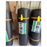 Black Plastic Mesh Safety Fencing Roll