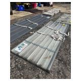 Polycarbonate Roof Panels in Clear - 35" x 7.87