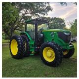 2013 John Deere 6190R w/ Quickie Q7m Loader