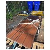 Brown Metal Roof Panels - 70 Pieces - 7.87ft x 3ft