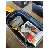 Lot- Craftsman 1/2" Drill, Sanding Paper, Craftsman Buffer Polisher