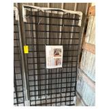Black Metal Rail - 5 Pack